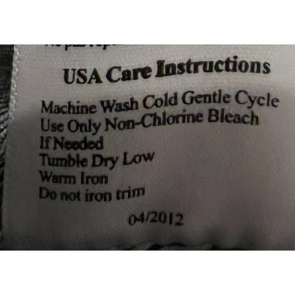 Joules Womens Jean Skirt Size 16 Short Button Front Dark Wash Mid Rise Stretch - Picture 10 of 12